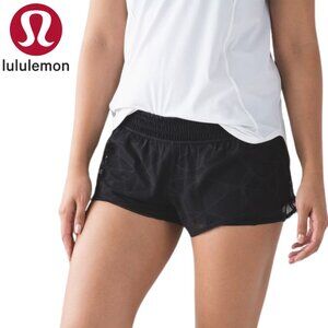 Lululemon City Sky Run By Short in Black - 10